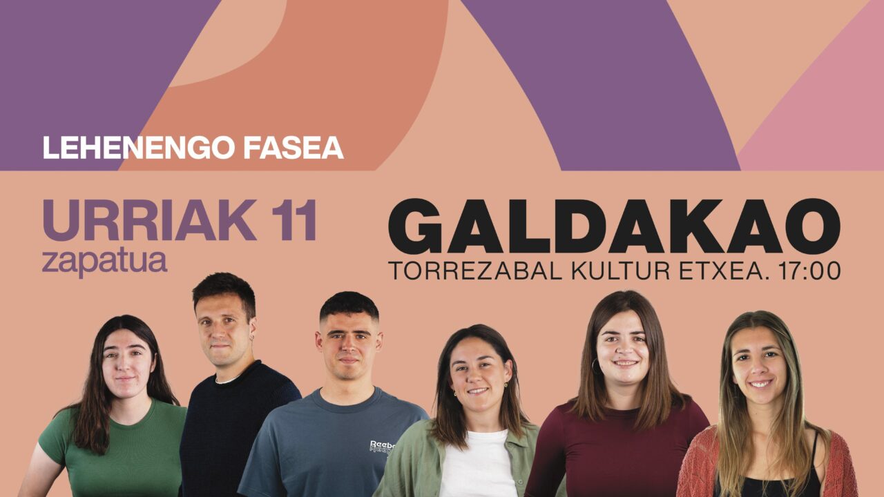 ¡Vuelve la Bertsolari Txapelketa de Bizkaia a Galdakao!