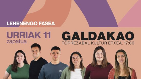 ¡Vuelve la Bertsolari Txapelketa de Bizkaia a Galdakao!