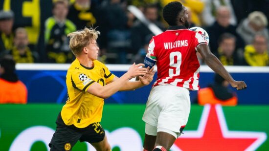 Reacción insuficiente del Athletic en Dortmund (4-1)