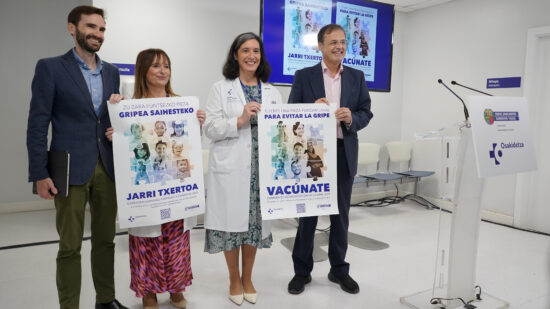 Arranca la campaña de vacunación de la gripe en Euskadi