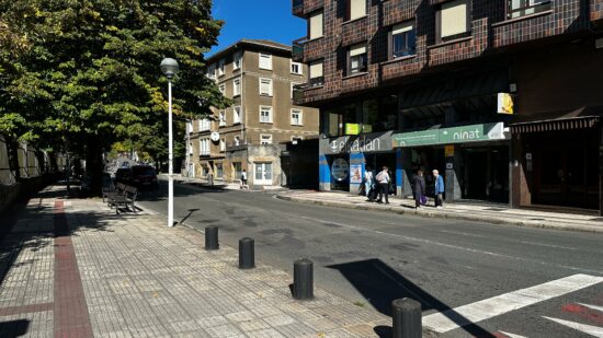 Comiezan las obras de renovación parcial de la red de agua potable de Lamuza, en Laudio