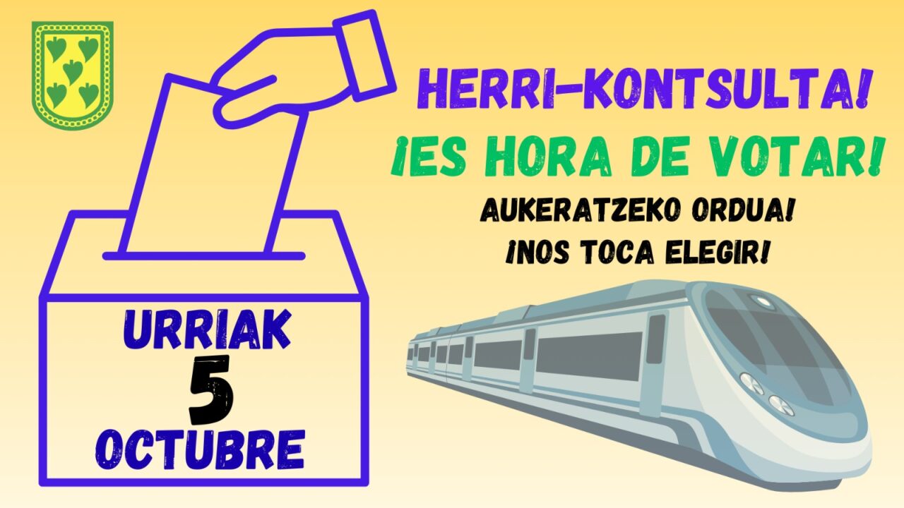 El metro divide a Usansolo:  será el pueblo quien decida