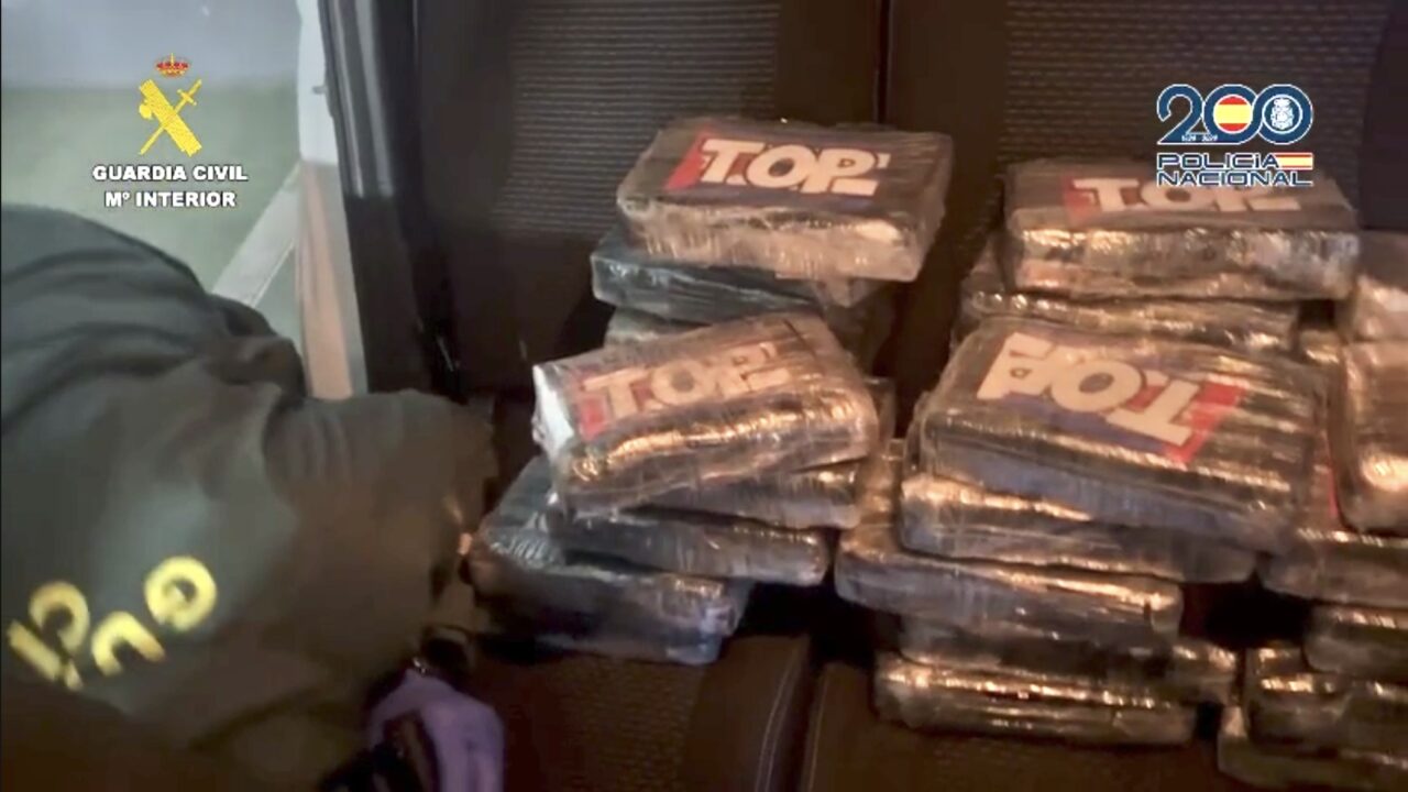 Un control en la AP-68 destapa una organización que introducía cocaína en Bizkaia y Cantabria