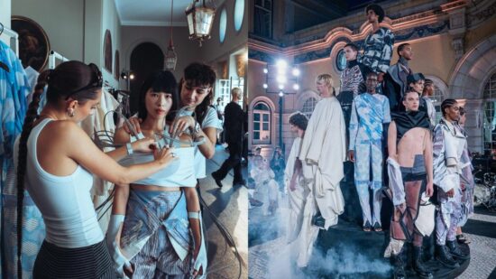 Dos jóvenes vizcaínos del IED Kunsthal Bilbao presentan sus diseños en la Semana de la Moda de Lisboa