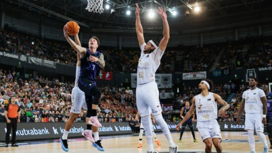 El Surne Bilbao Basket vence y convence ante San Pablo Burgos (95-85)