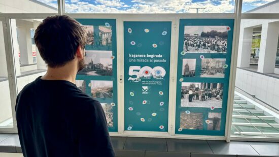 Leioa inaugura una exposición fotográfica por su 500 aniversario