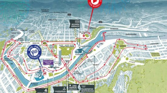 Estas son las afecciones que provocará el maratón nocturno este sábado en Bilbao