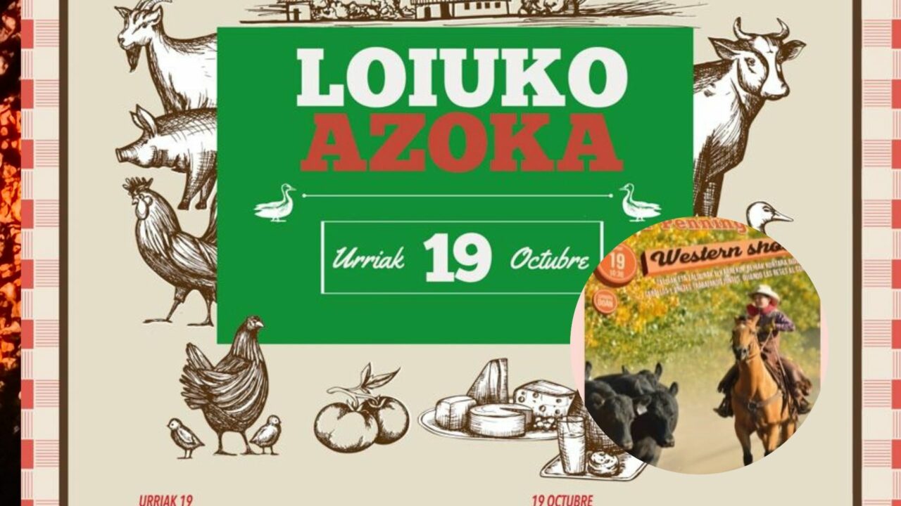 Loiu recreará un Western americano en el marco de su Euskal Azoka