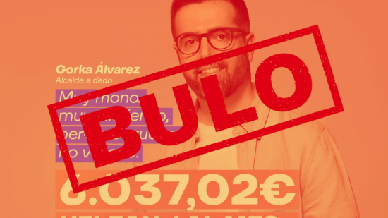 El alcalde de Sestao publica su nómina para desmentir un bulo sobre su sueldo