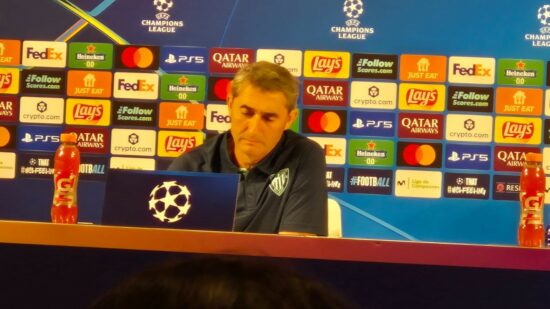 Ernesto Valverde no descarta rotaciones ante el Qarabag: «Siempre hay un ojo en el partido de después»