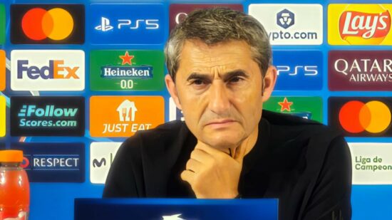 Ernesto Valverde, sobre la victoria ante el Qarabag: «Es un impulso para todos»