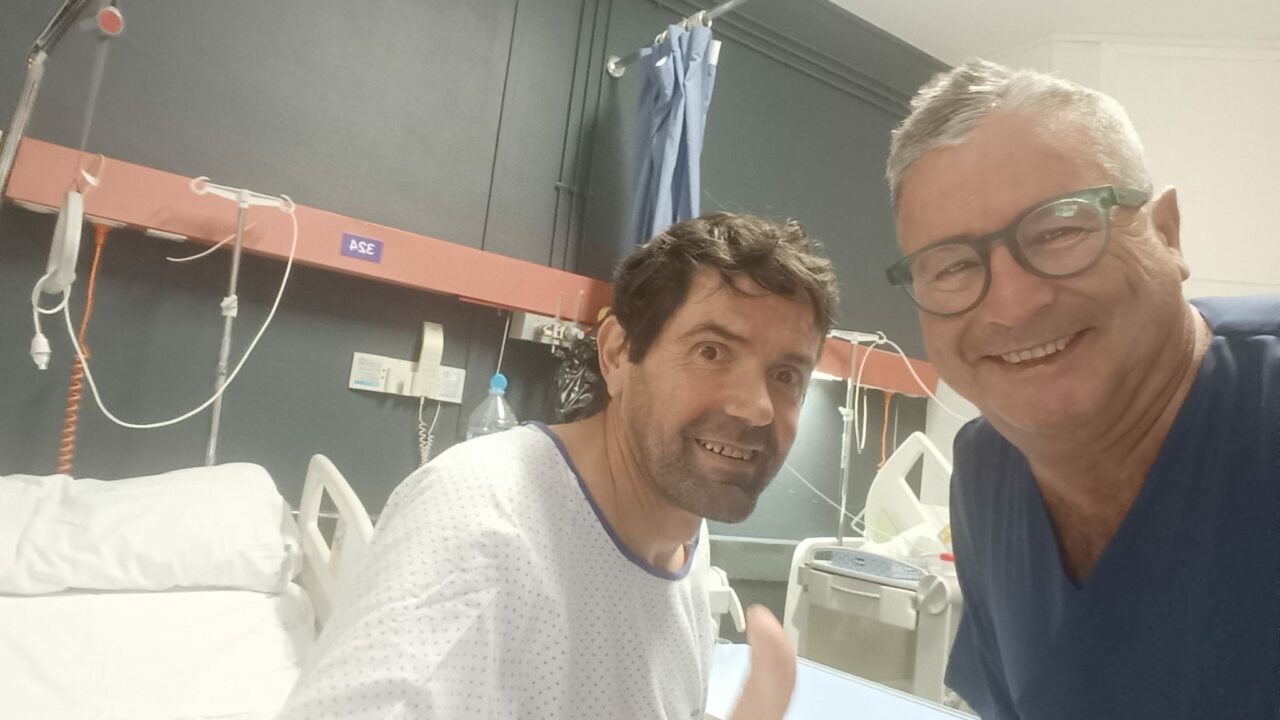 Zigor, el atleta que volvió a nacer en Zornotza: «Gracias a los que me han salvado la vida»