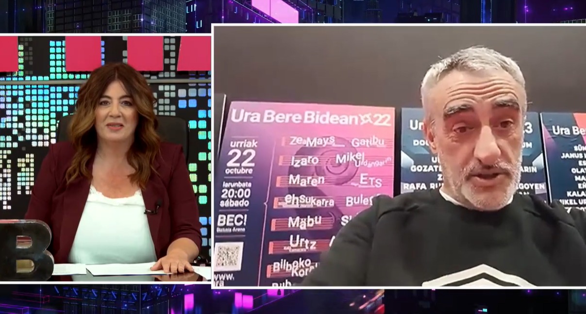 Alex Sardui, cantante de Gatibu en Telebilbao: «Después de 25 años en la pomada es hora de descansar la mente»