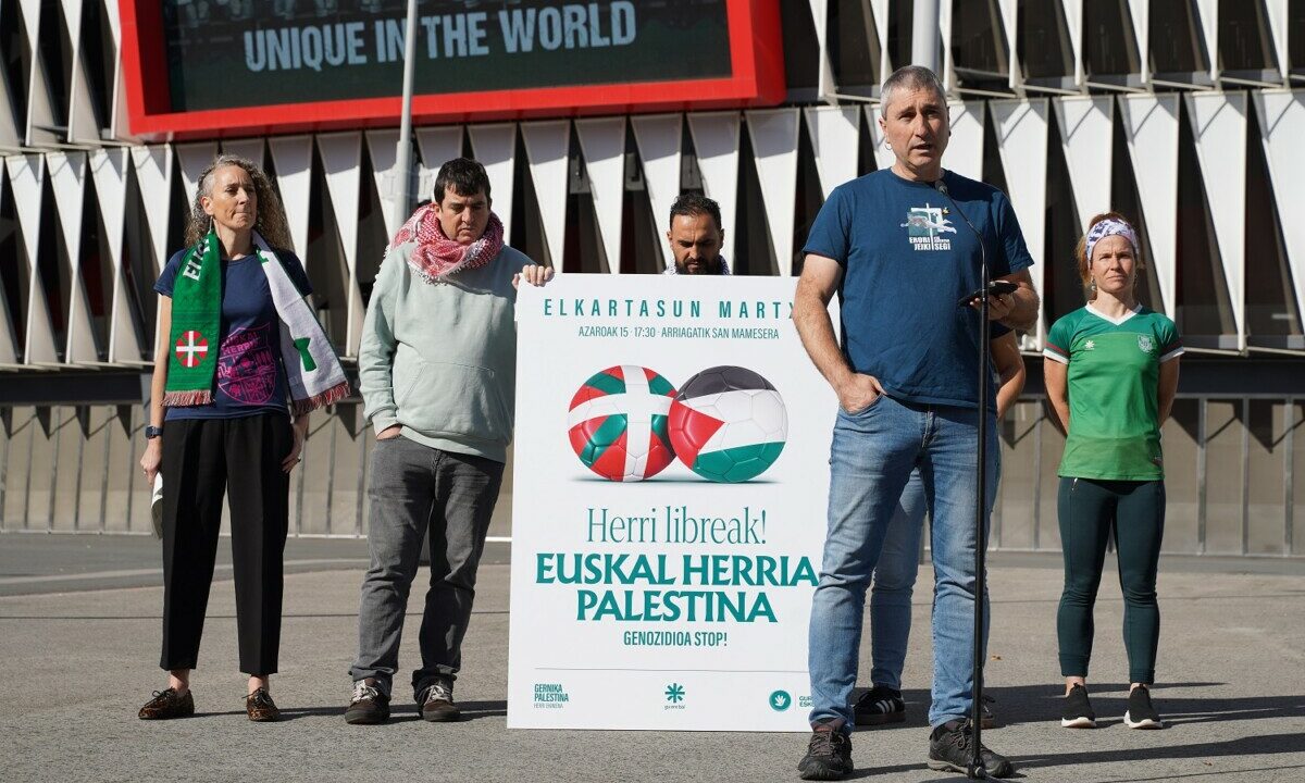 Cuenta atrás para un gesto histórico de solidaridad que sacudirá Bilbao