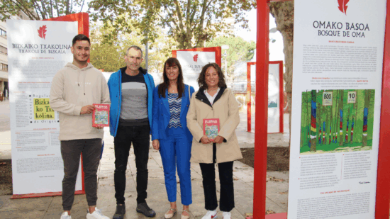 Esta localidad acoge estos días la exposición ‘De Bizkaia de toda la vida’, un repaso por nuestra historia