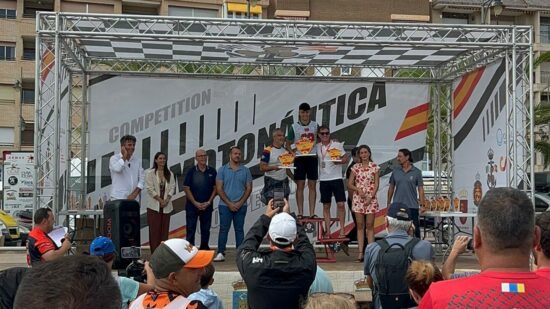 Ian Traba campeón nacional de Aquabike: “Ha sido un fin de semana complicado, pero todo ha salido bien”