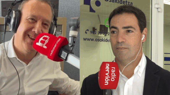 El lehendakari Imanol Pradales periodista de Radio Nervión por un día