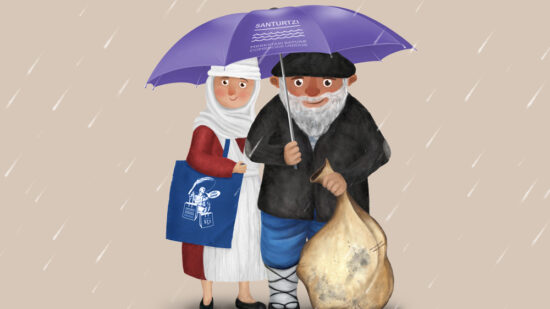 Santurtzi invita a escribir un año más a Olentzero y Mari Domingi