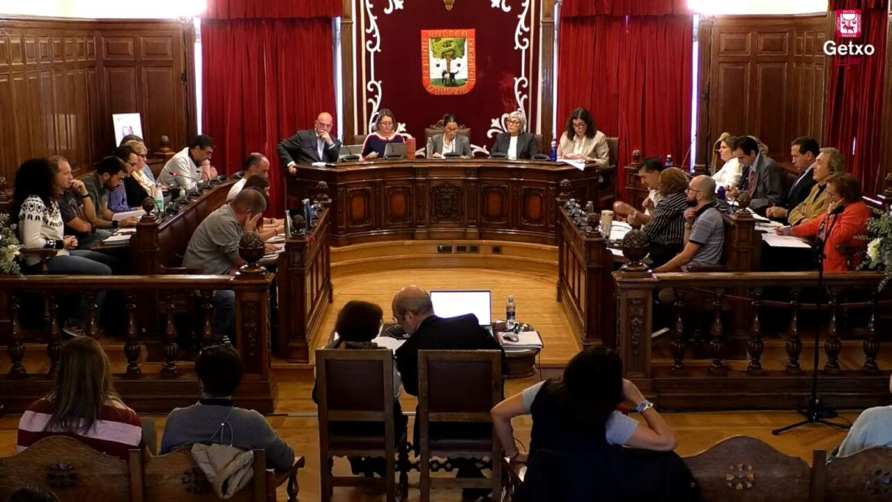 EAJ- PNV de Getxo rechaza que el Pleno señale a un trabajador público: «Es irresponsable»