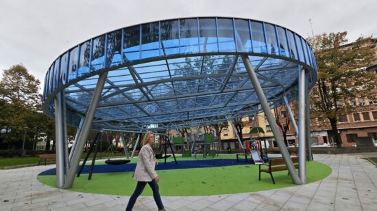 Así es el parque cubierto más moderno de Barakaldo