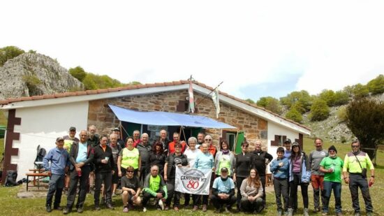 Ganguren Mendi Taldea, 80 años de pasión por la montaña