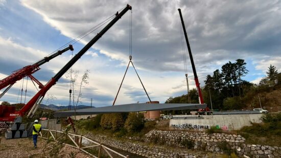 Arrancan las obras del puente que los conductores de Bizkaia estaban esperando