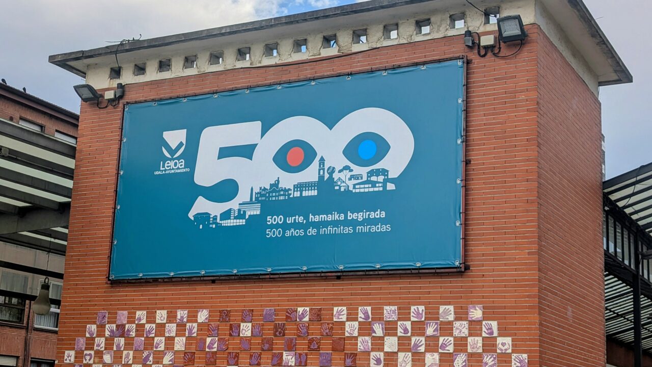 Leioa se viste de aniversario