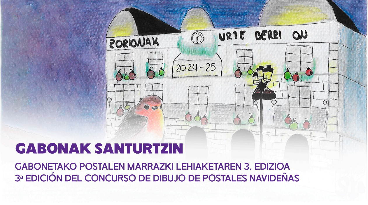 Santurtzi enciende la ilusión con su concurso de postales navideñas