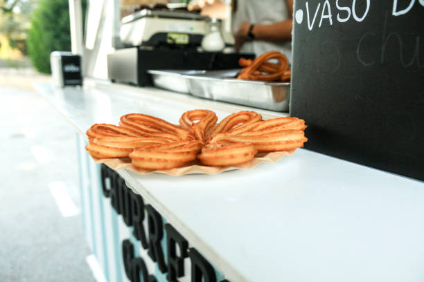 Los churros, como el turrón, también regresan por Navidad a Bizkaia
