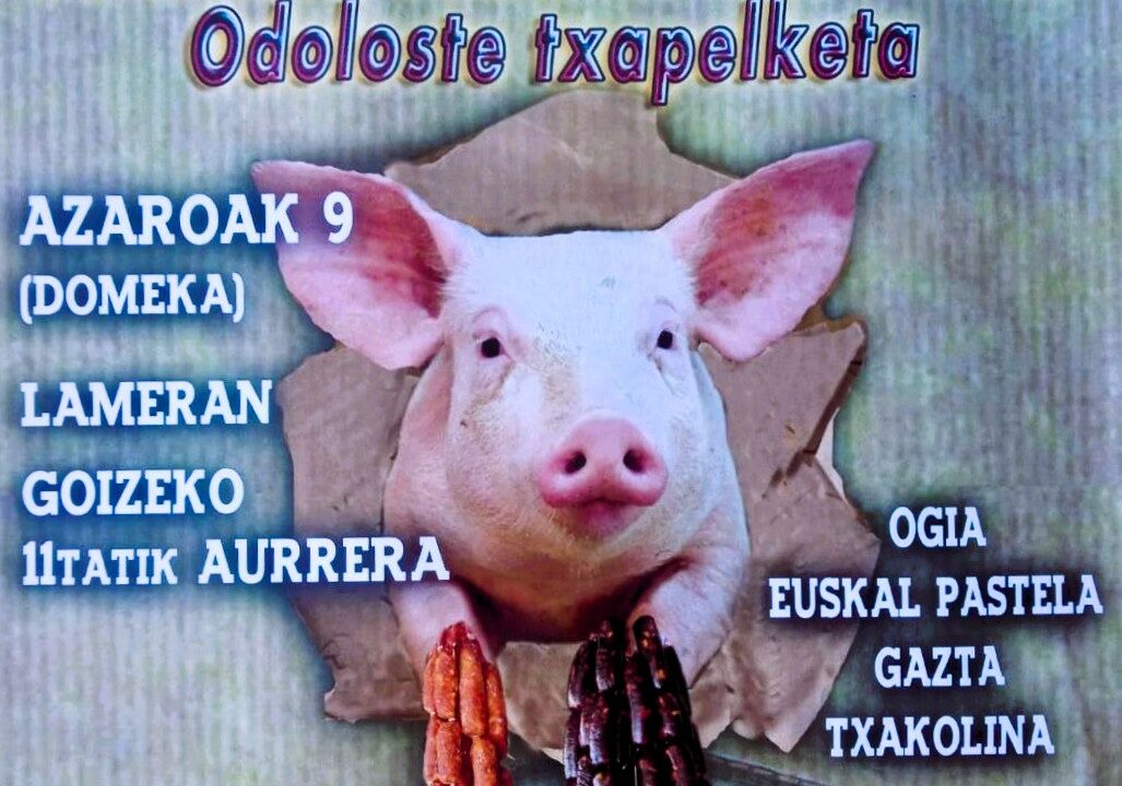 Morcillas y productos locales se citan este domingo en la Feria de San Martín de Bermeo