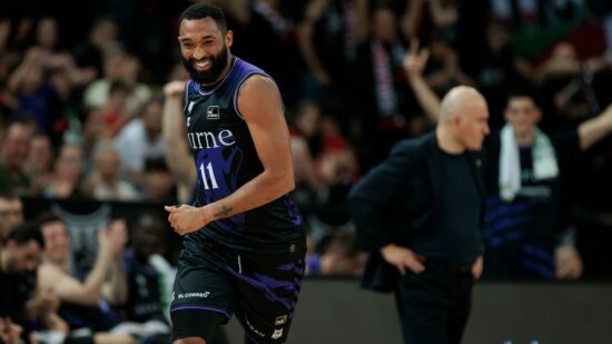 La primera gran tarde de Darrun Hilliard en el Bilbao Basket