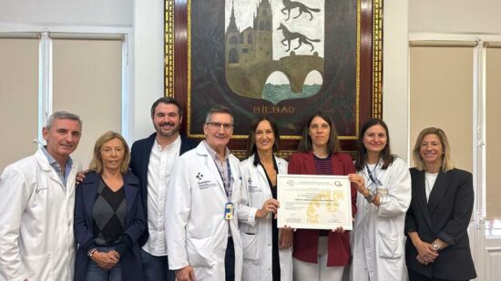 Reconocen al Hospital de Basurto por su Unidad de Trastornos del Movimiento, que trata a pacientes con Parkinson entre otros