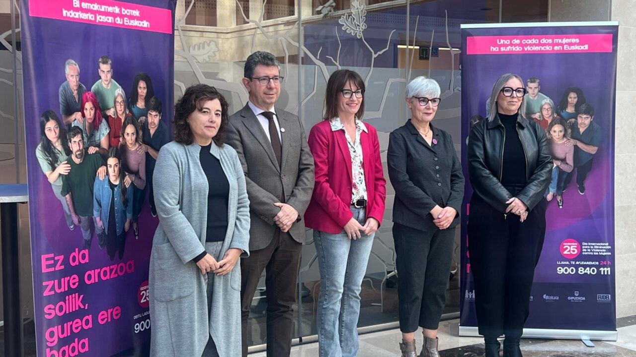 “No es tu problema, es el nuestro”: la sociedad vasca llamada a actuar contra la violencia machista
