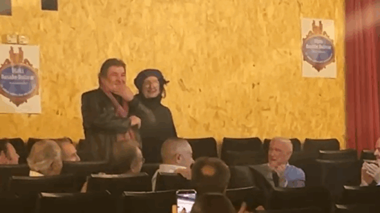 Homenaje sorpresa a Iñaki Basabe en el Salón del Carmen de Bilbao