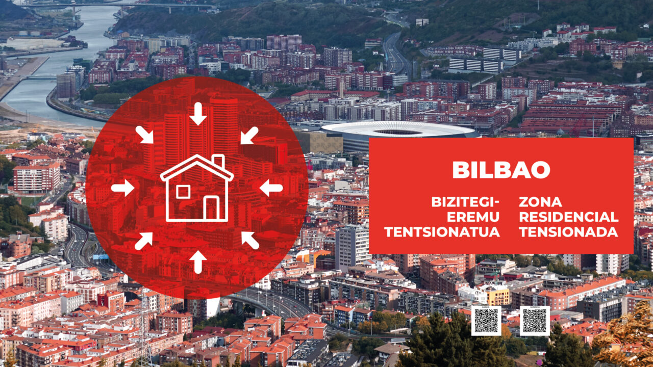Así se verán afectadas las viviendas alquiladas en Bilbao tras ser declarada zona tensionada