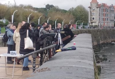 Nueva oportunidad para observar las aves desde el Abra en Getxo
