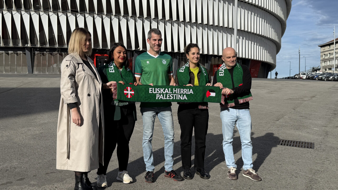 Bilbao se vuelca con Palestina y la Euskal Selekzioa: una jornada histórica de movilización y solidaridad