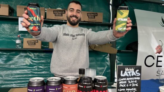 Mikel, maestro cervecero: «Hemos llegado a tener hasta 19 tipos de cerveza a la vez»