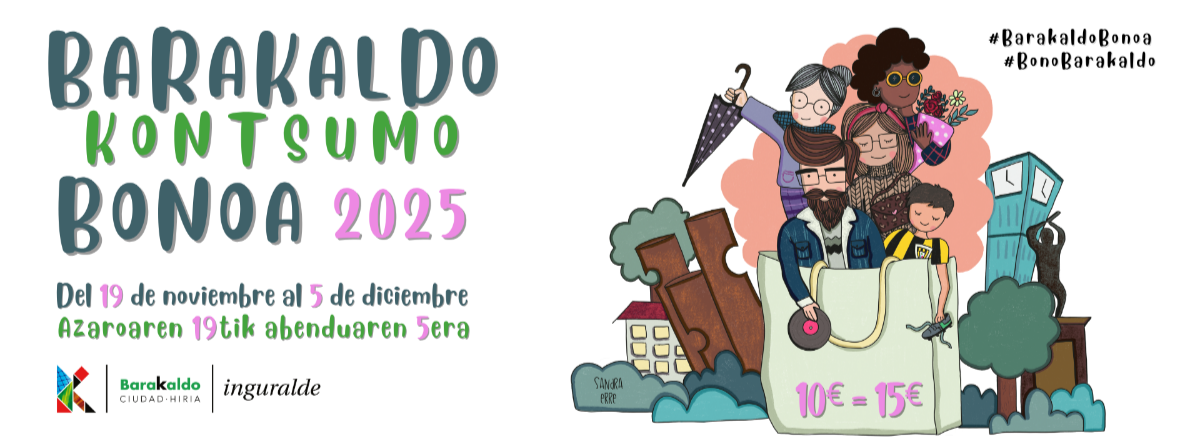 Así puedes adquirir los Bonos Consumo de Barakaldo