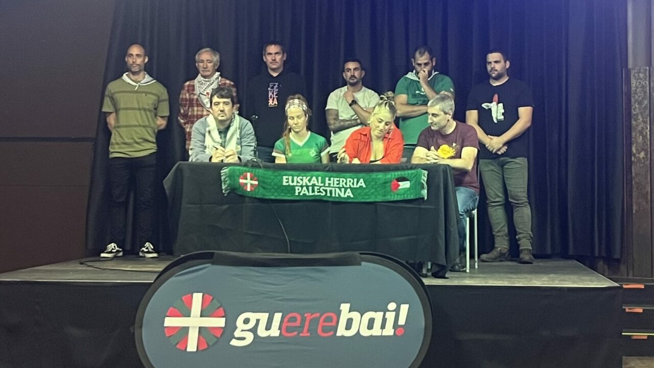 Las plataformas Gu ere Bai!, Gure Esku y Gernika-Palestina informan que el partido del 15 de noviembre de la Selección de Euskadi contra Palestina no es sólo un partido