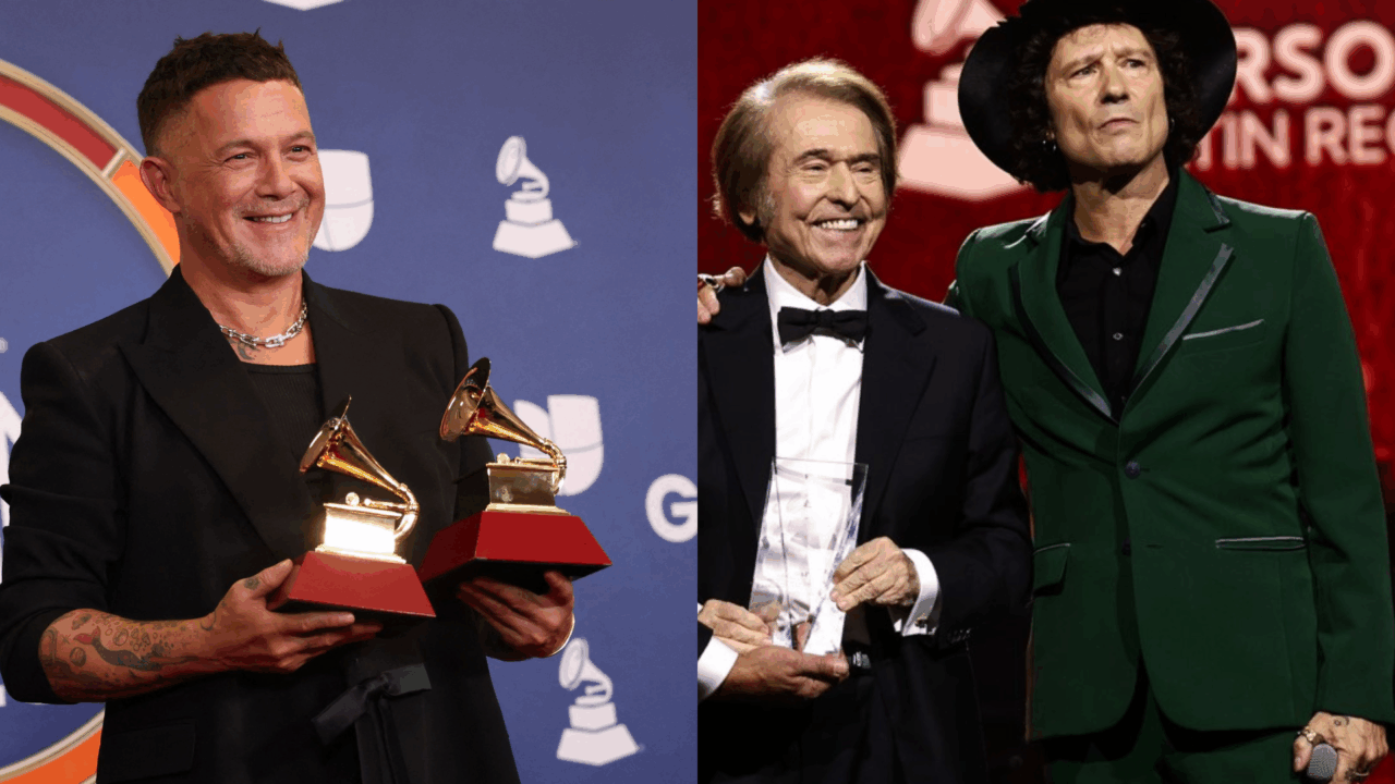 Alejandro Sanz y Raphael traen el brillo de los Latin Grammys a Bilbao