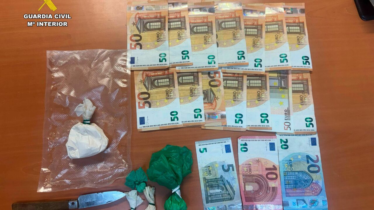 Detenido en un control en La Rioja un vecino de Ermua por tráfico de drogas