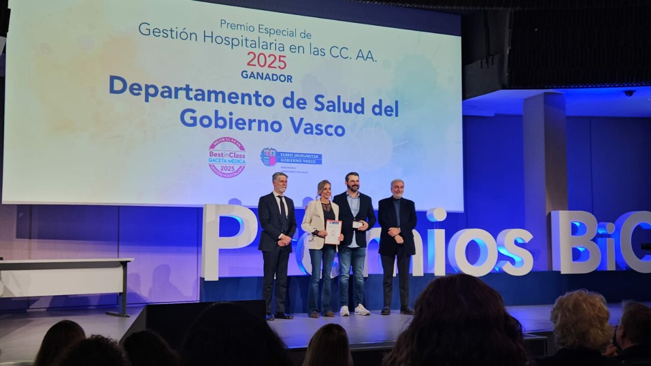 Osakidetza se corona como la mejor gestión hospitalaria del Estado