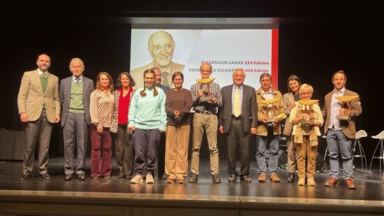 El Centro Formativo Otxarkoaga: Premio a la Solidaridad 2025 por su labor inclusiva