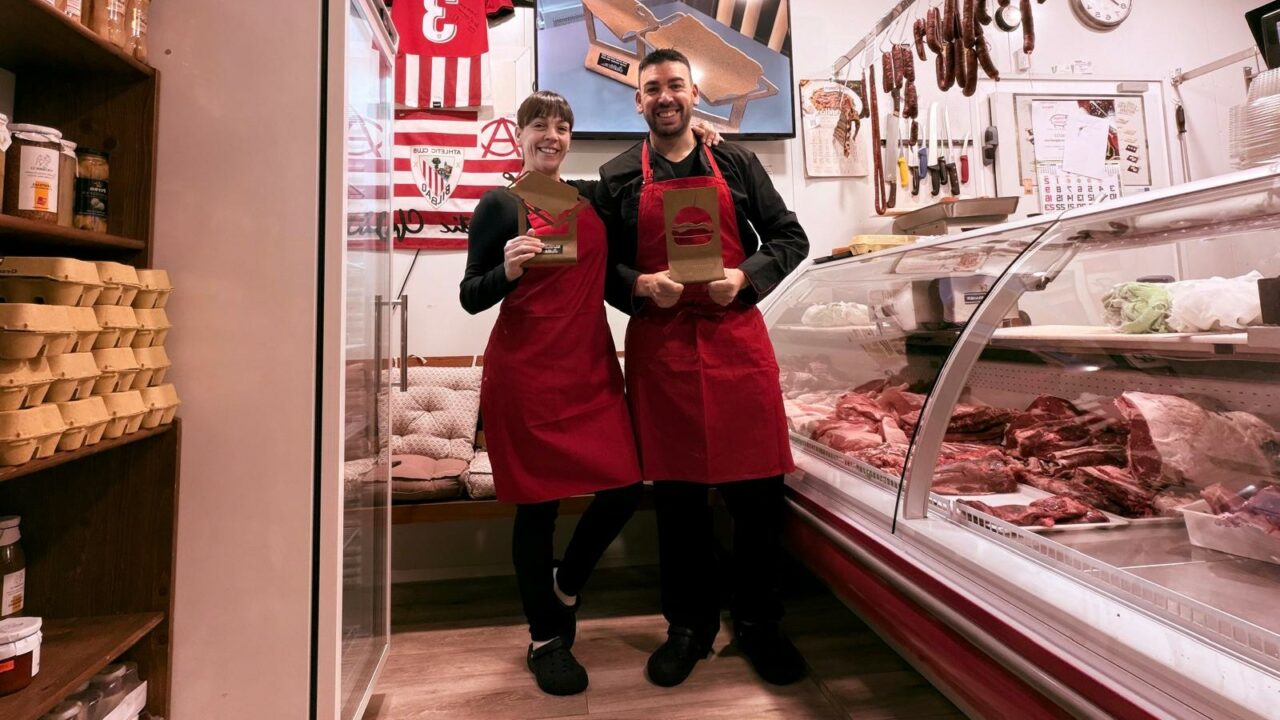 La carnicería de Sestao que vende la mejor hamburguesa innovadora de Bizkaia