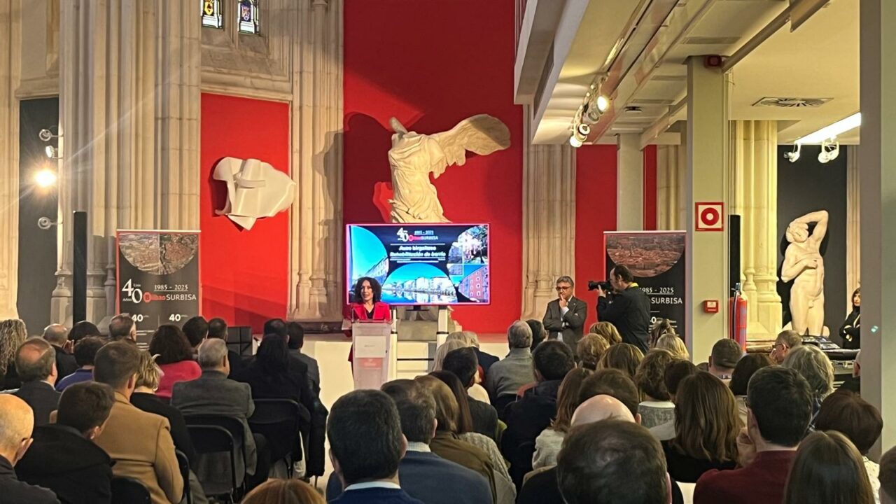 SURBISA celebra 40 años restaurando barrios y locales emblemáticos de Bilbao