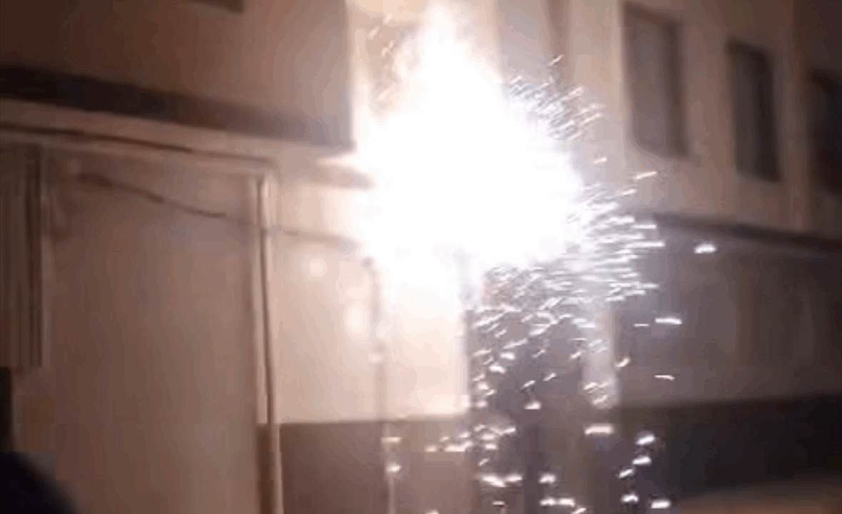 Susto en Balmaseda por el incendio de un cuadro eléctrico