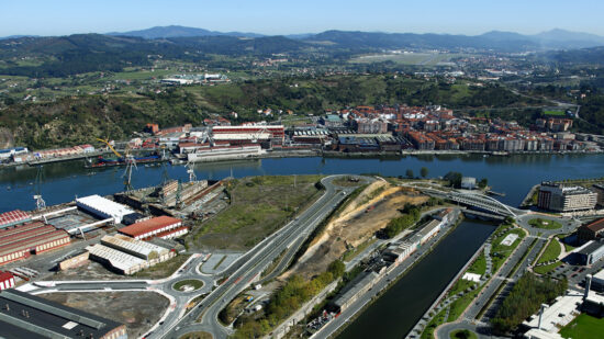Sestao da luz verde al diseño de la nueva parada de Bizkaibus en La Punta