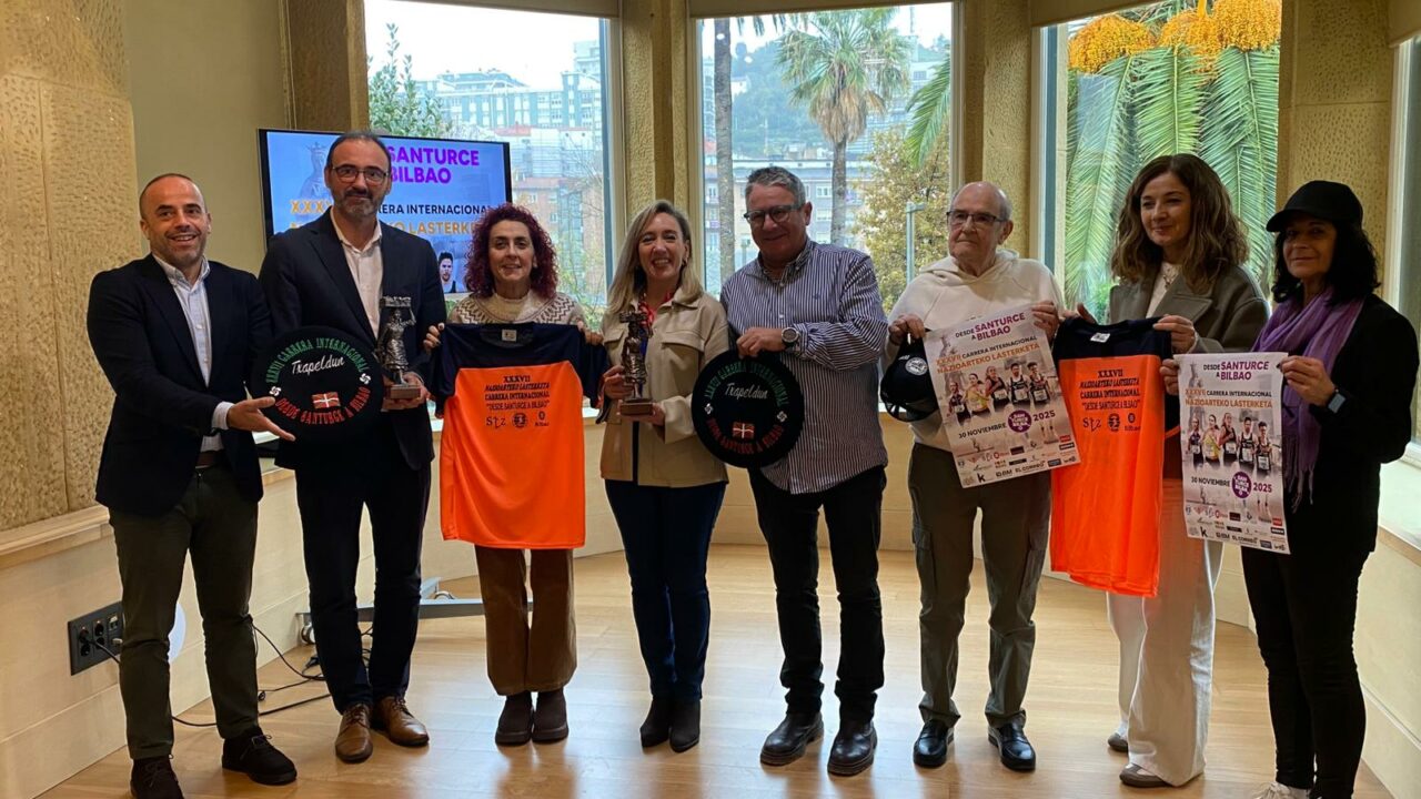 Más de 3.000 atletas participarán este domingo en la carrera Desde Santurce a Bilbao