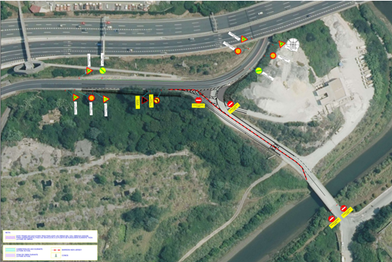 Corte de la carretera Arriaga–Sakoni en Erandio: horarios, desvíos y tramo afectado